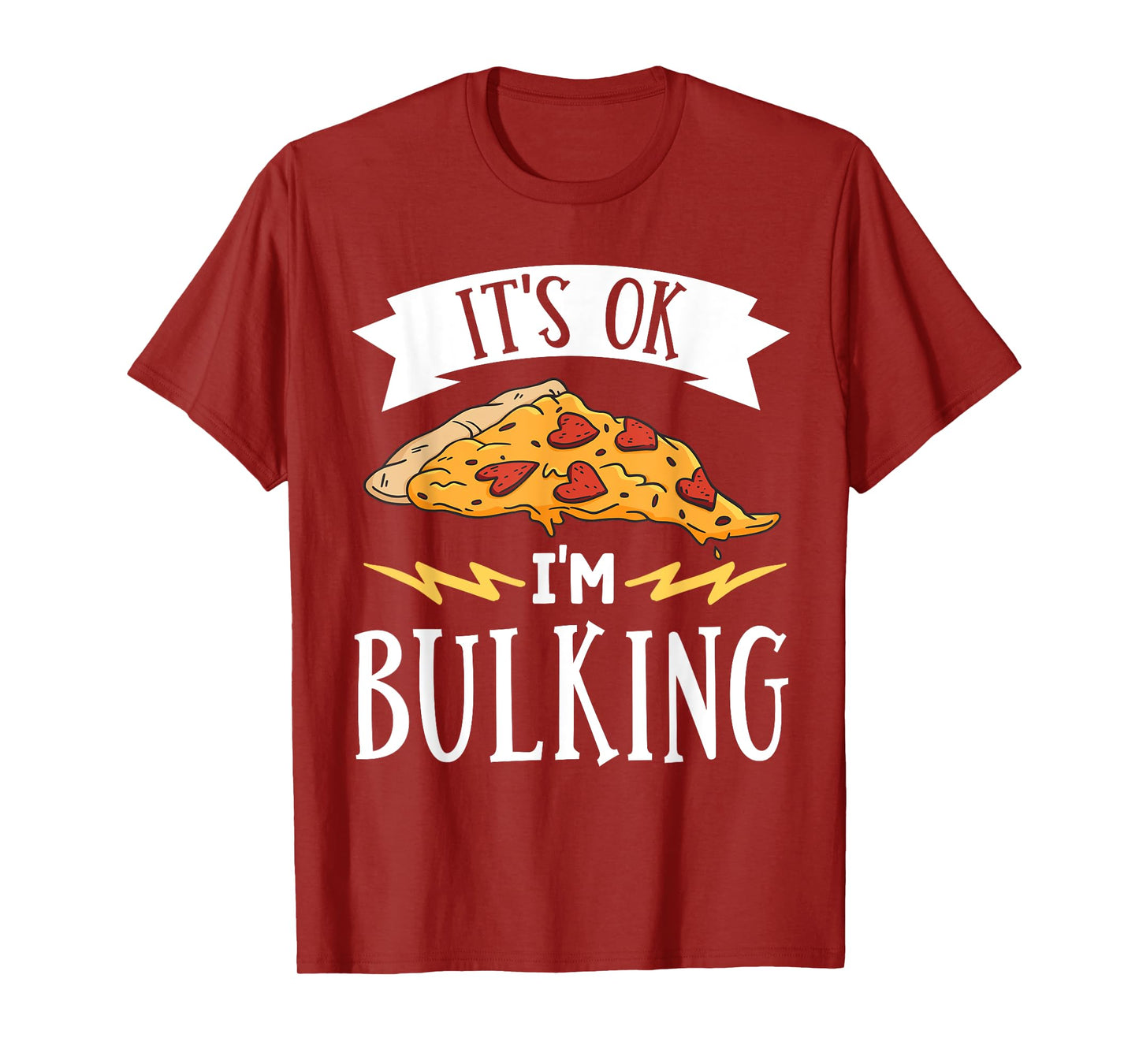It's Ok I'm Bulking Weightlifting Cheat Day T-Shirt