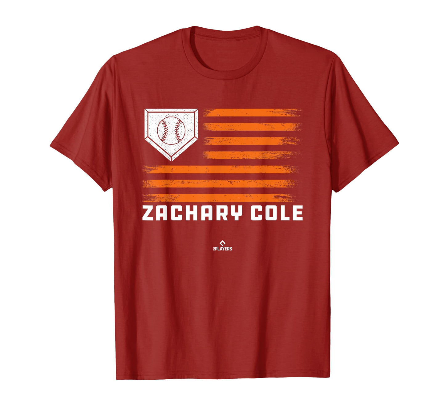 Vintage Flag Gameday Zachary Cole Prospect Baseball Fan Gear T-Shirt