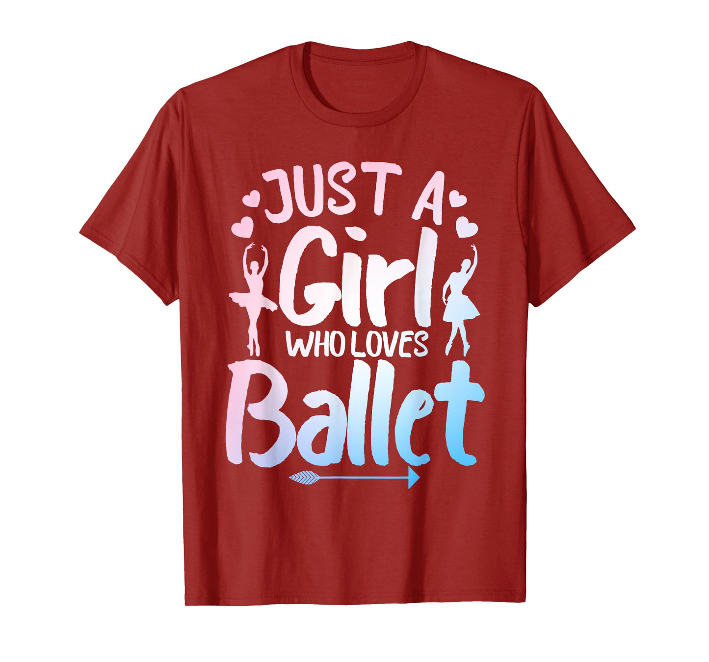 Funny Ballerina Design For Girls Women Ballet Dance Lovers T-Shirt