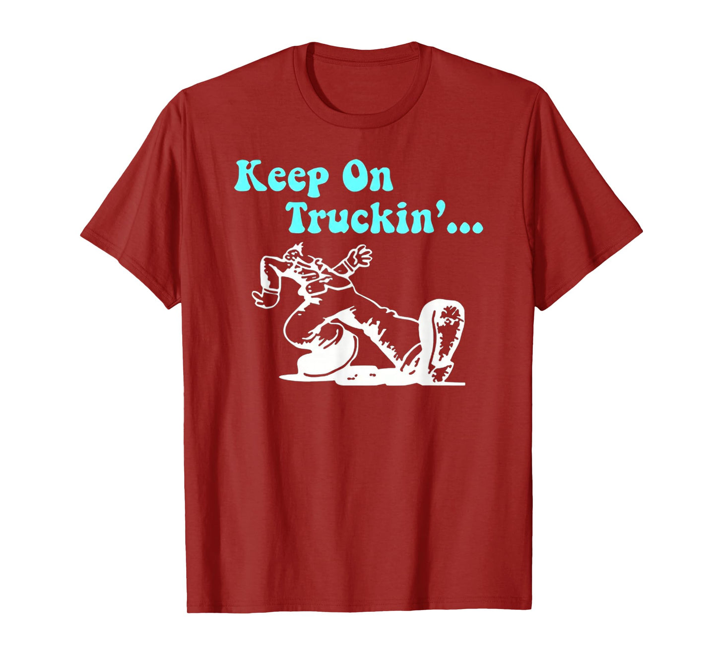 Funky Keep on Truckin' - Retro Vibes T-Shirt