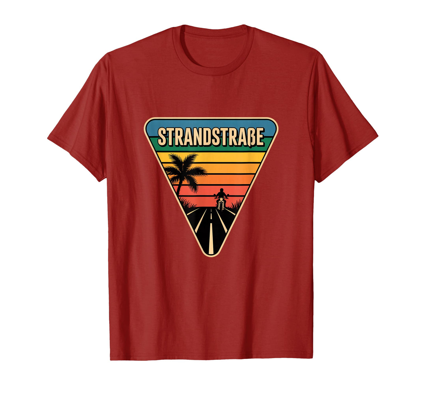 Vintage Motorcycle Outfit | Santa Cruz Retro Bike T-Shirt