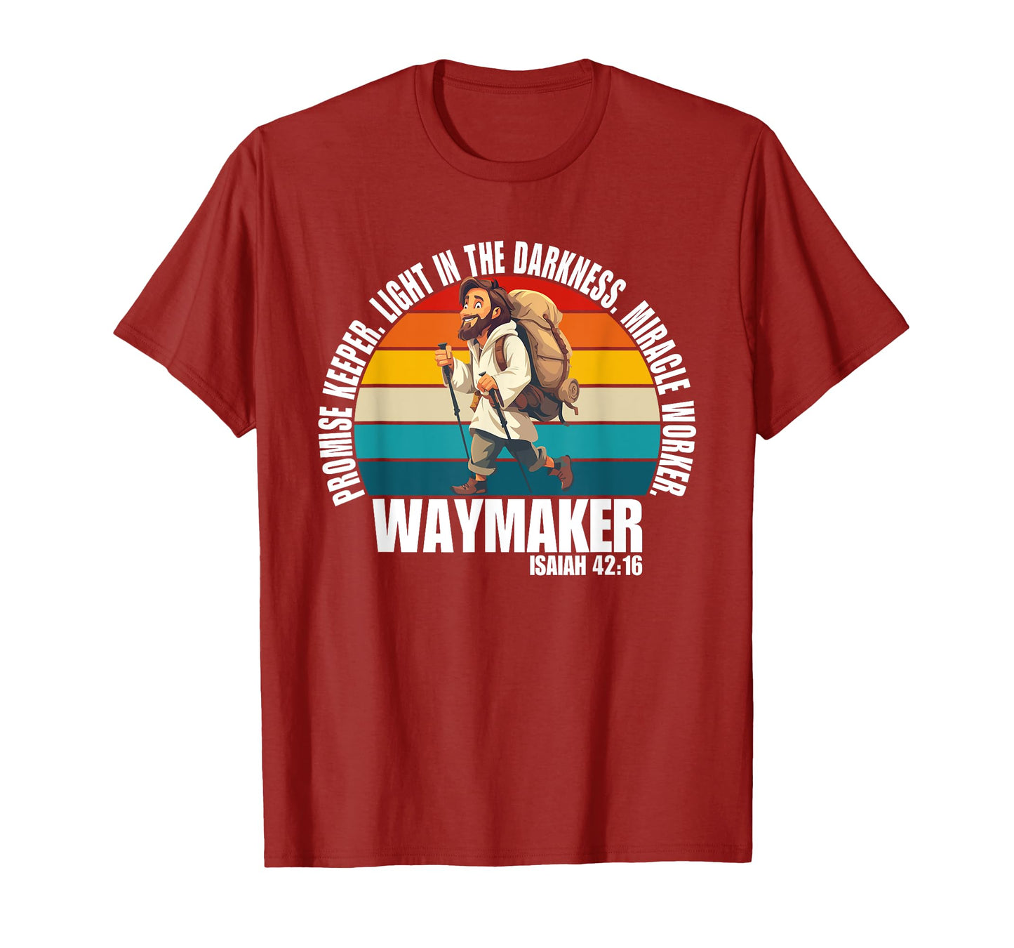 Vintage Waymaker Promise Keeper Miracle Worker Christian T-Shirt