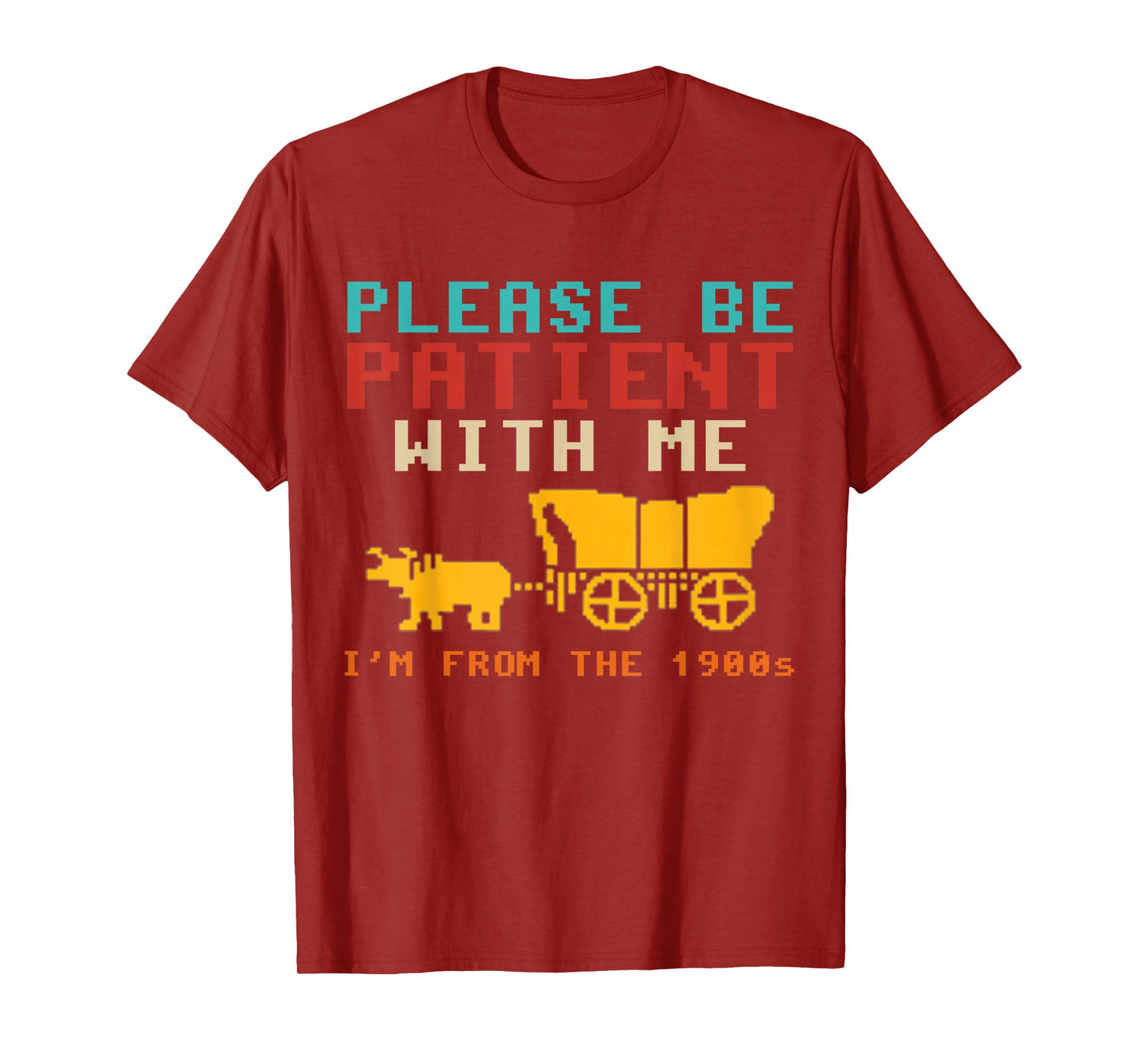 Funny Please Be Patient With Me I'm From The 1900s Vintage T-Shirt