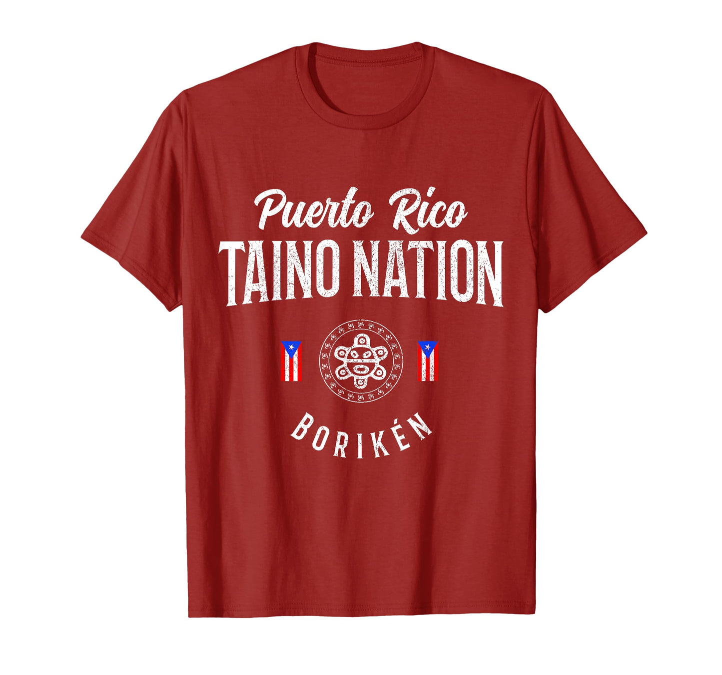 Taino Nation Boricua Boriken Pride Puerto Rico Indigenous T-Shirt