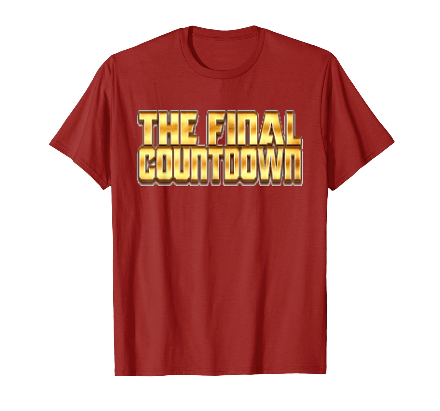 t-shirt the final countdown rock tee shirt T-Shirt