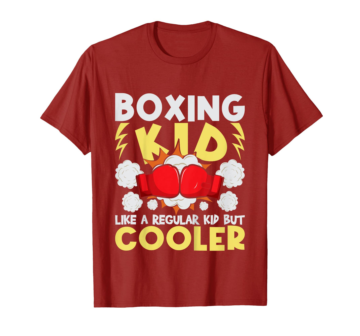 Boxing Kid Like A Regular Kid But Cooler - Boxer Kickboxing T-Shirt