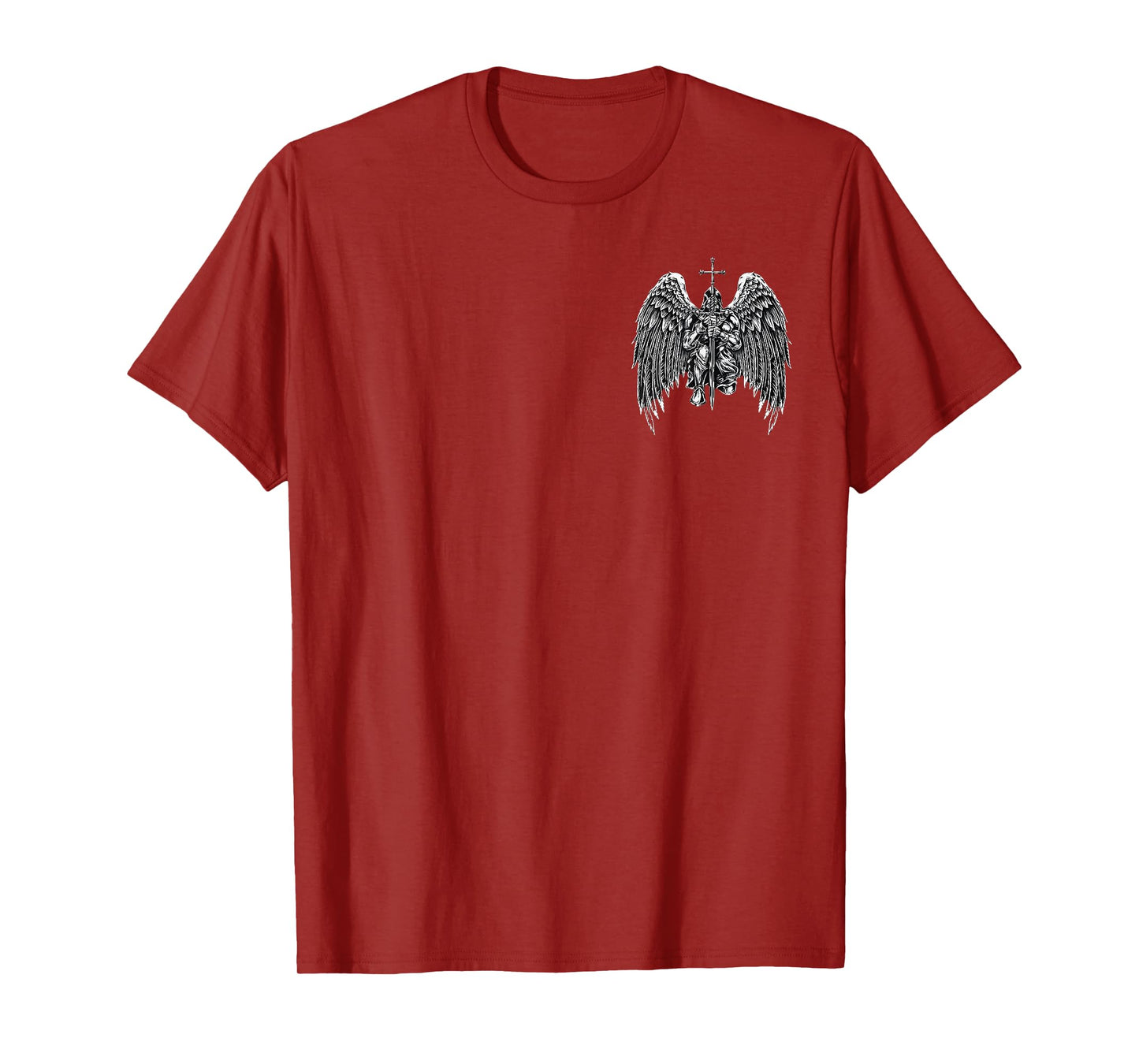 Saint Michael Defend Us In Battle (2 Sides) T-Shirt