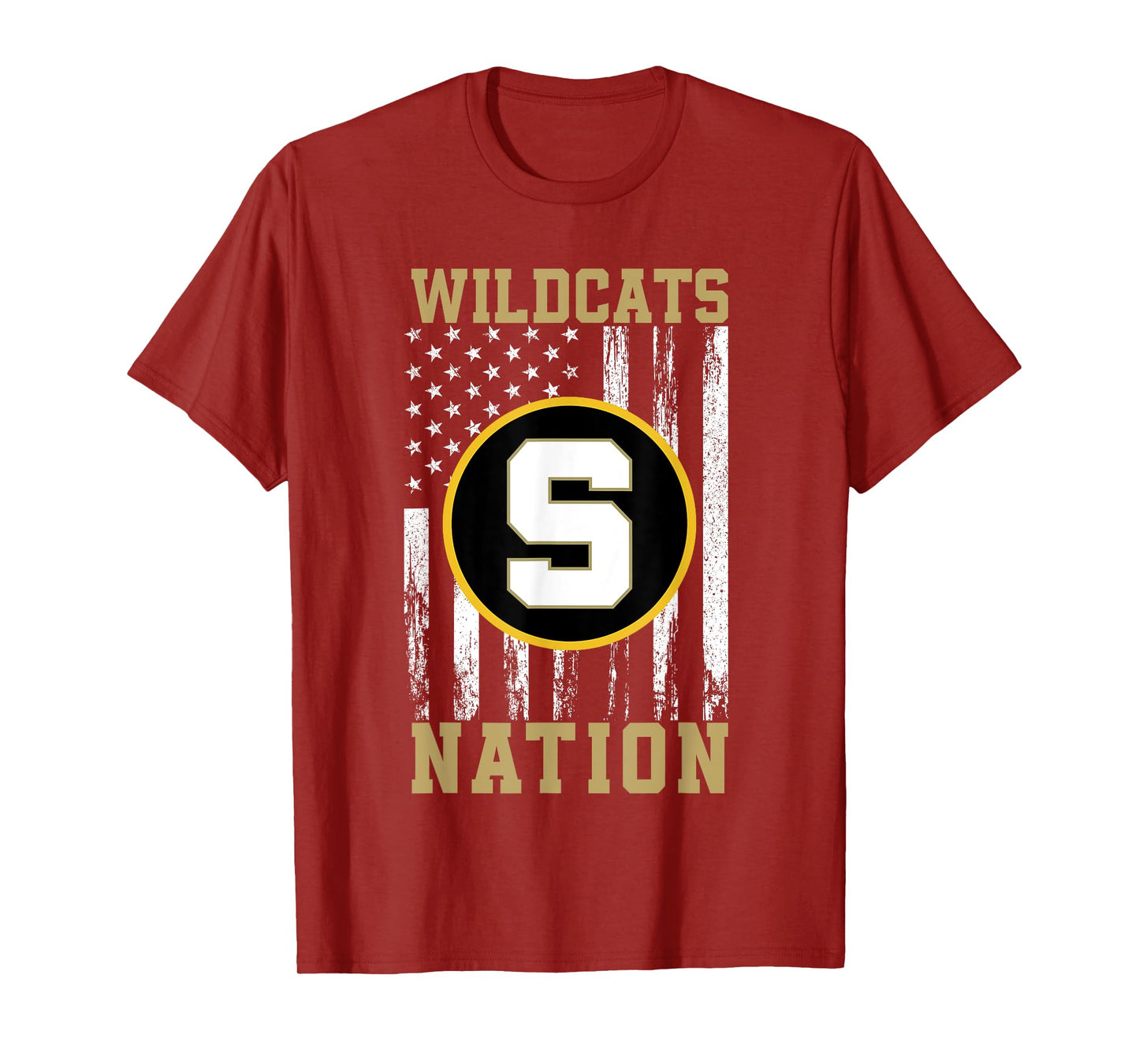 Scottsboro Wildcats Logo Nation HS T-Shirt