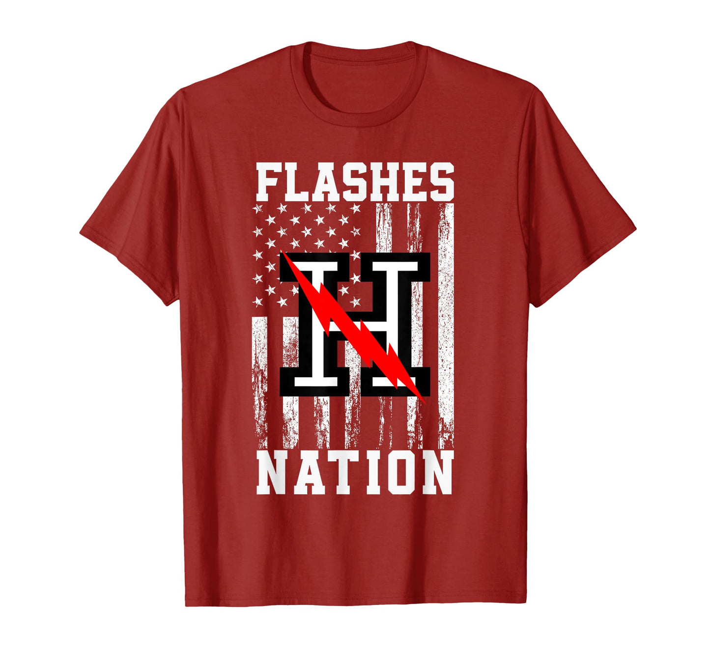 Hilliard Flashes Logo Nation HS T-Shirt