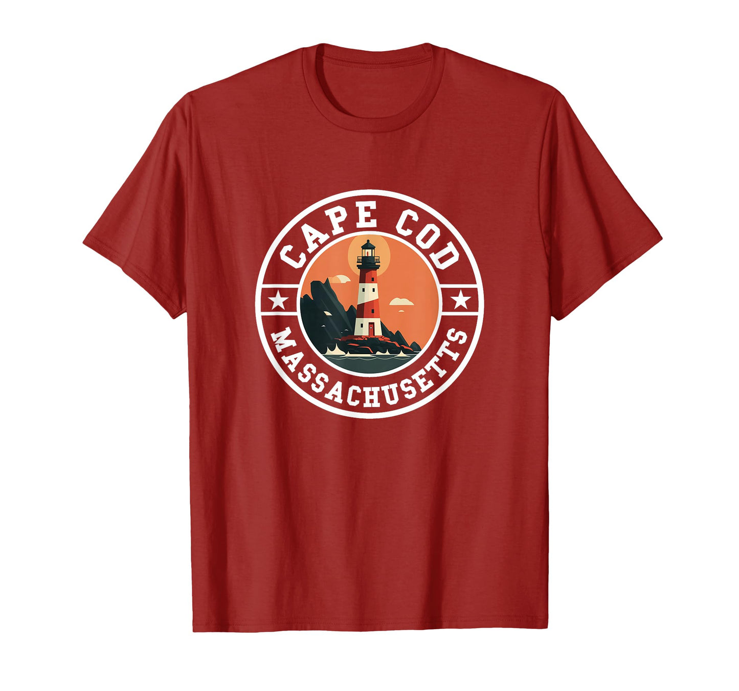 Cape Cod - Massachusetts - Throwback Design - Classic T-Shirt