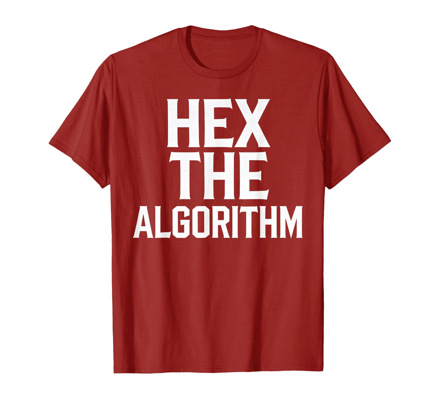 Hex The Algorithm Funny Witch Programmer Halloween Outfit T-Shirt