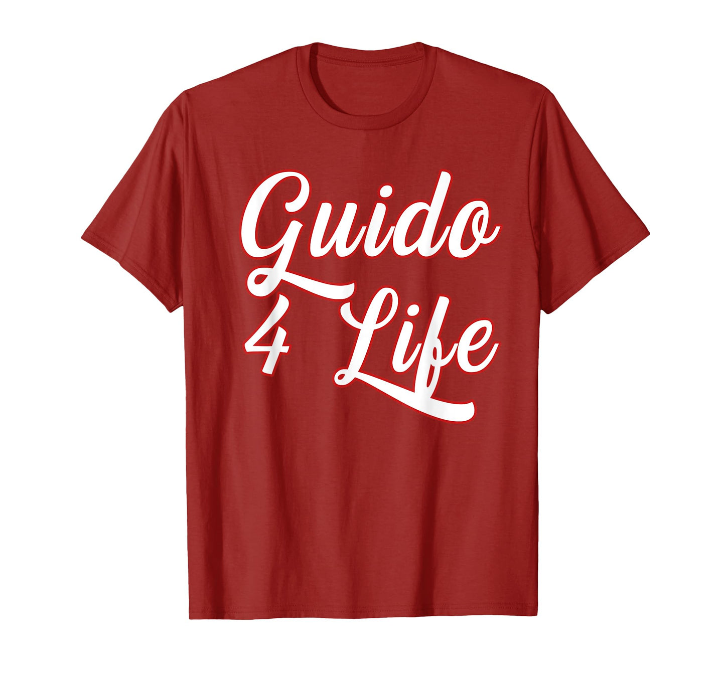 Guido For Life GTL New Jersey T-Shirt Garden State Shore T-Shirt