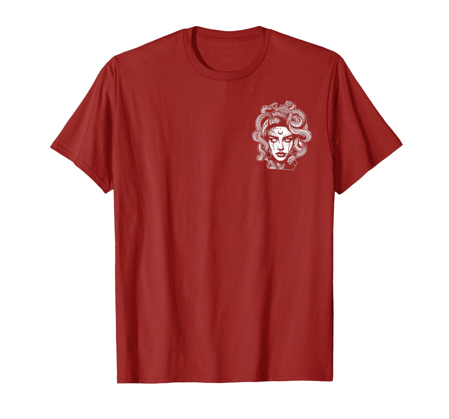 Medusa Making Men Hard Since 700 BC Funny Mythology 2 Sides T-Shirt