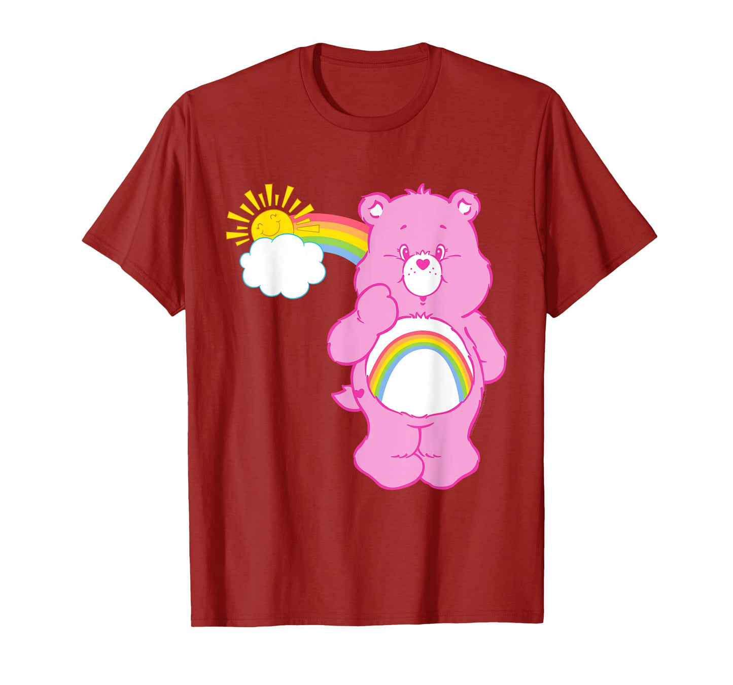 Care Bears Cheer Bear Rainbow Glow T-Shirt