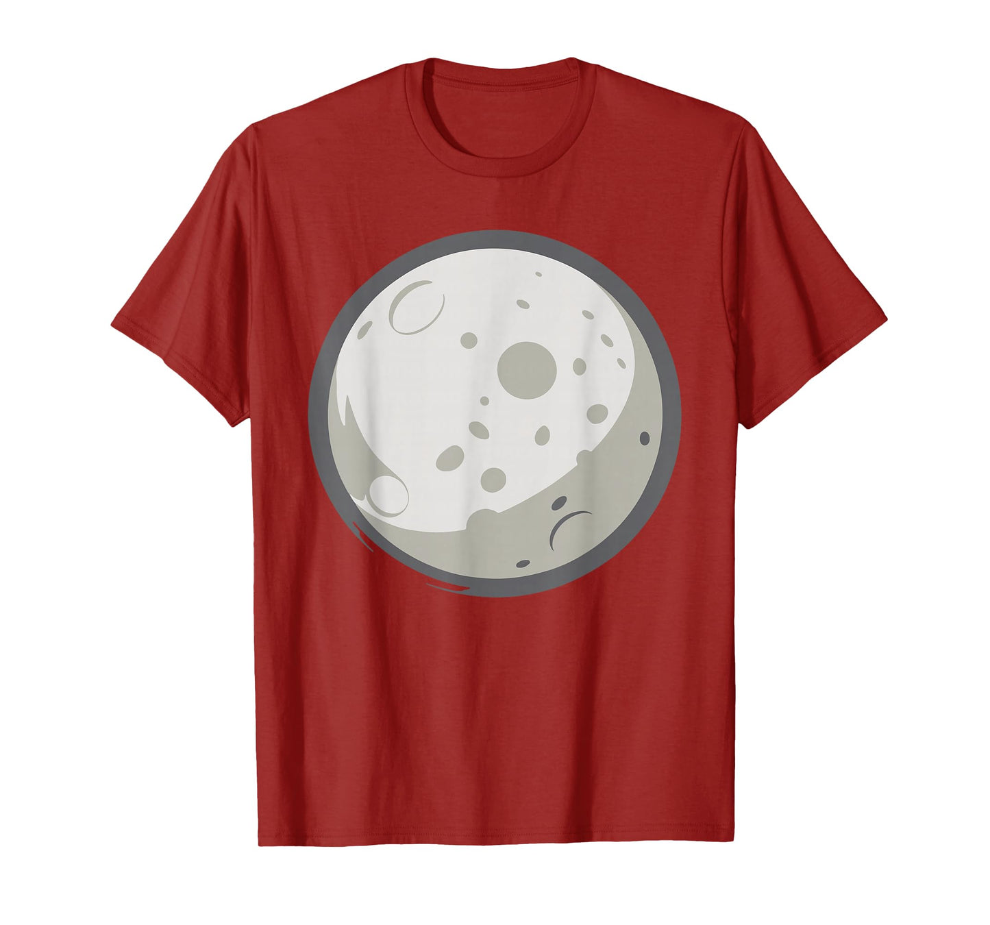 Moon Shirt Adult Kids Men Women Moon Costume T-Shirt