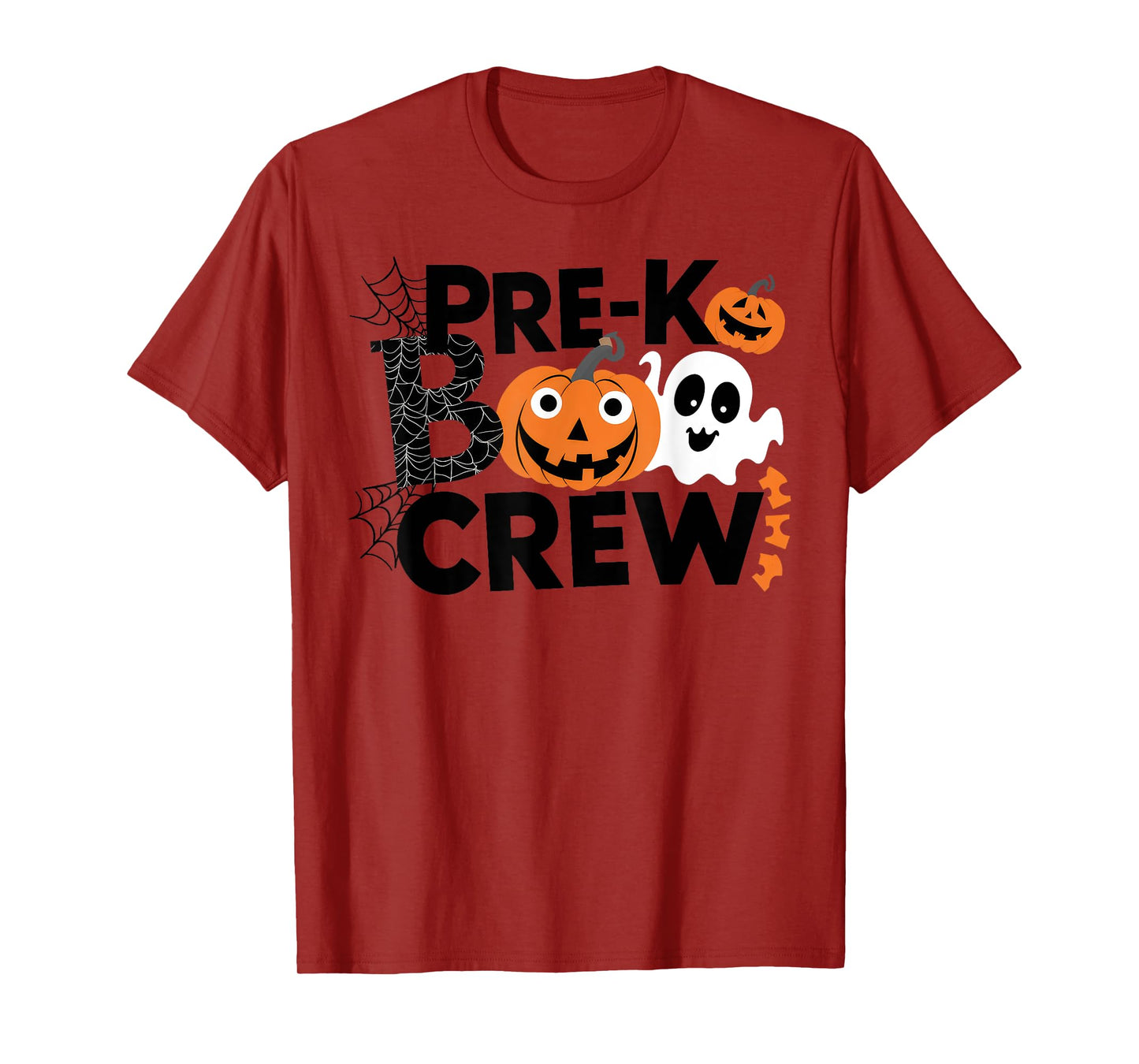 Pre-K Boo Crew Teacher Students Halloween Party Team T-Shirt
