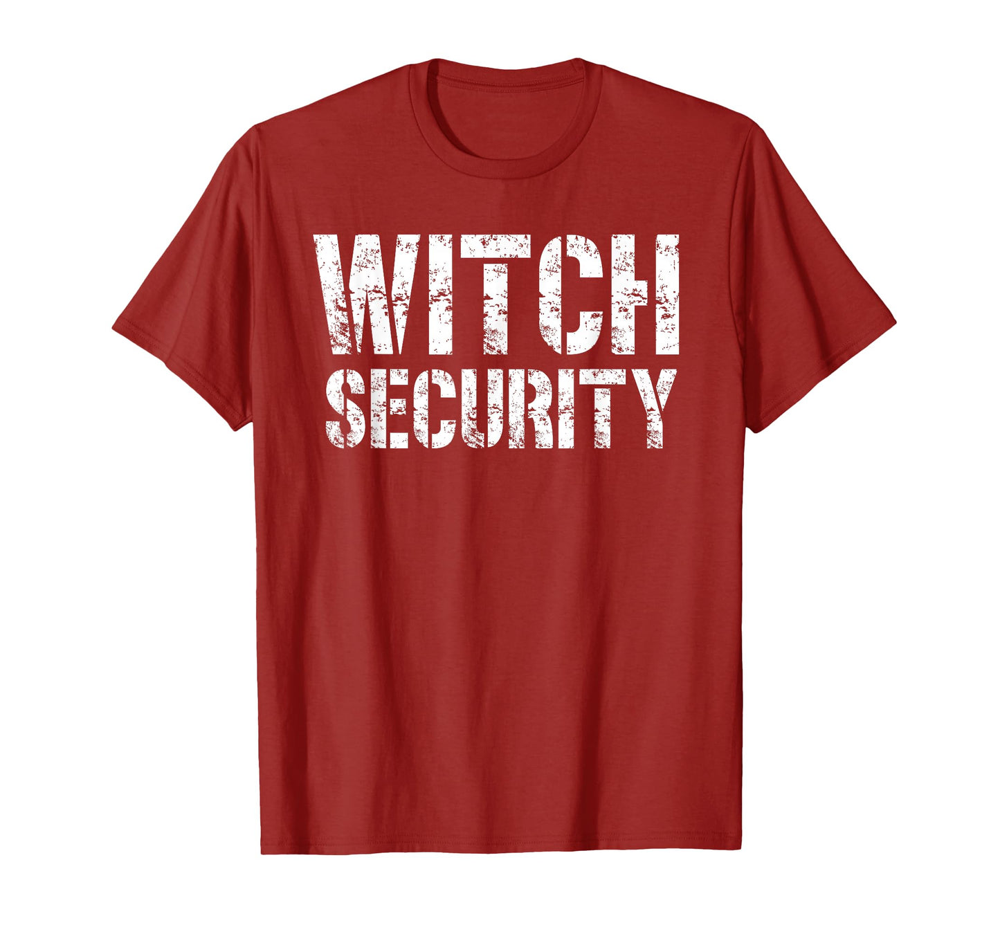 Halloween Dad Mom Daughter Adult Costume Witch Security T-Shirt