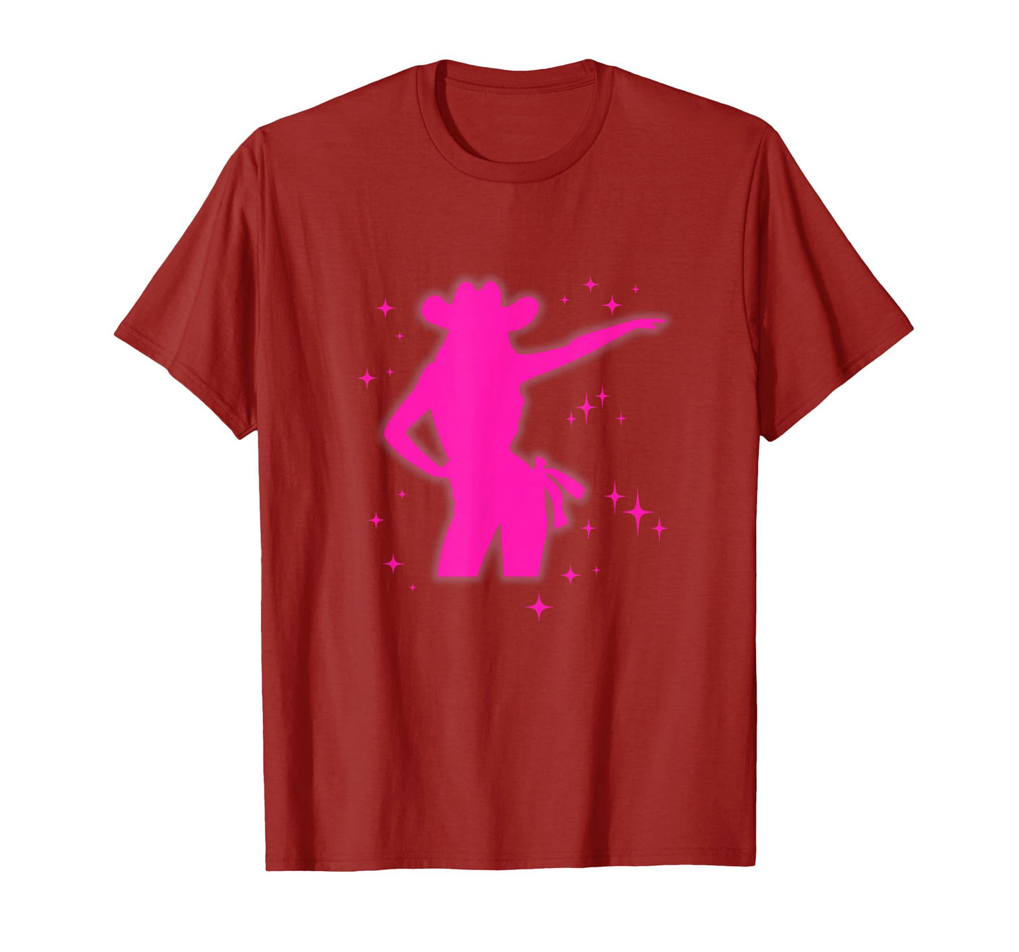 Pony and Heels Lover Pink Girls Clubs Disco Birthday Cowgirl T-Shirt