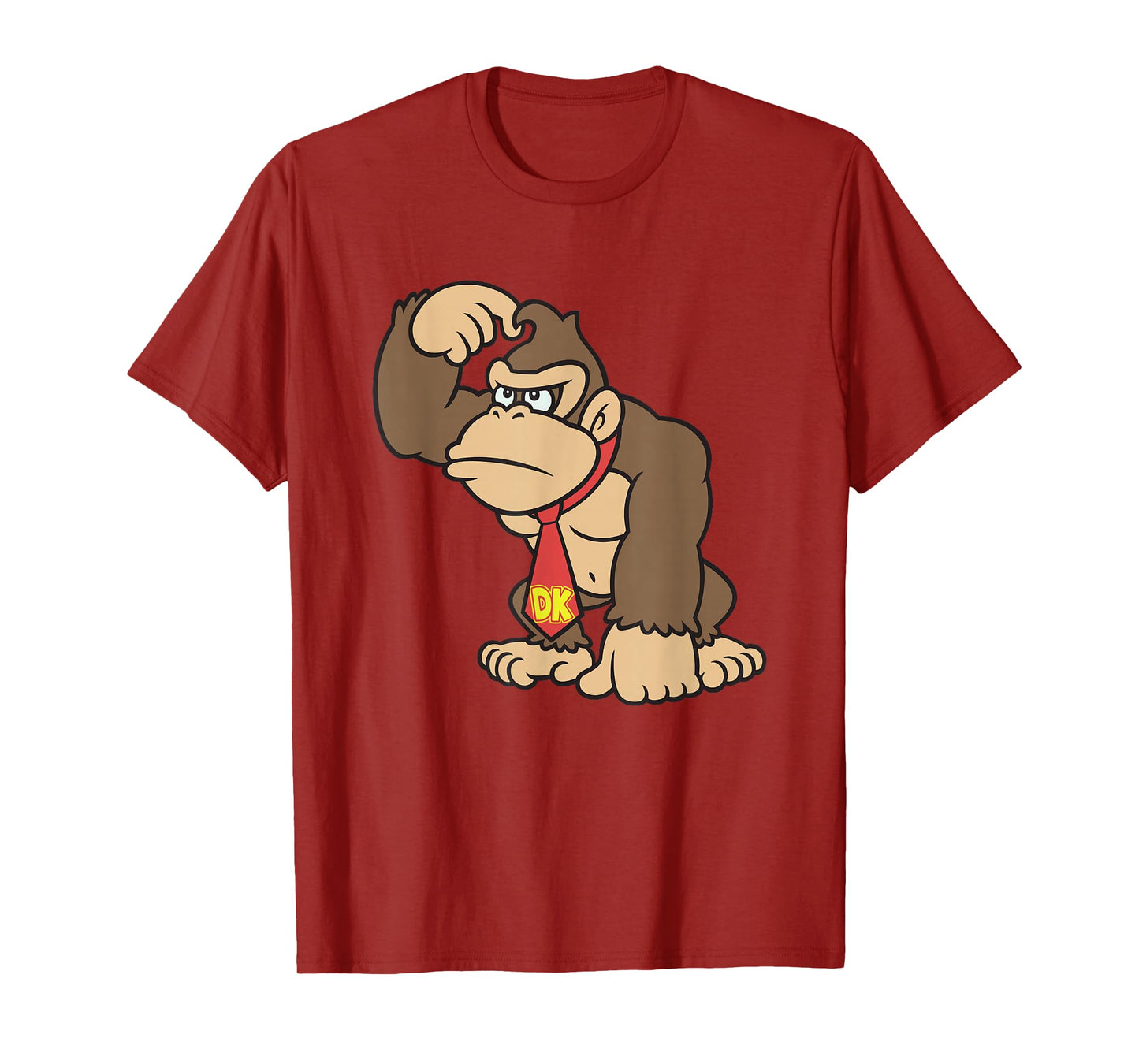 Donkey Kong Ape Thoughts Classic Nintendo Portrait T-Shirt