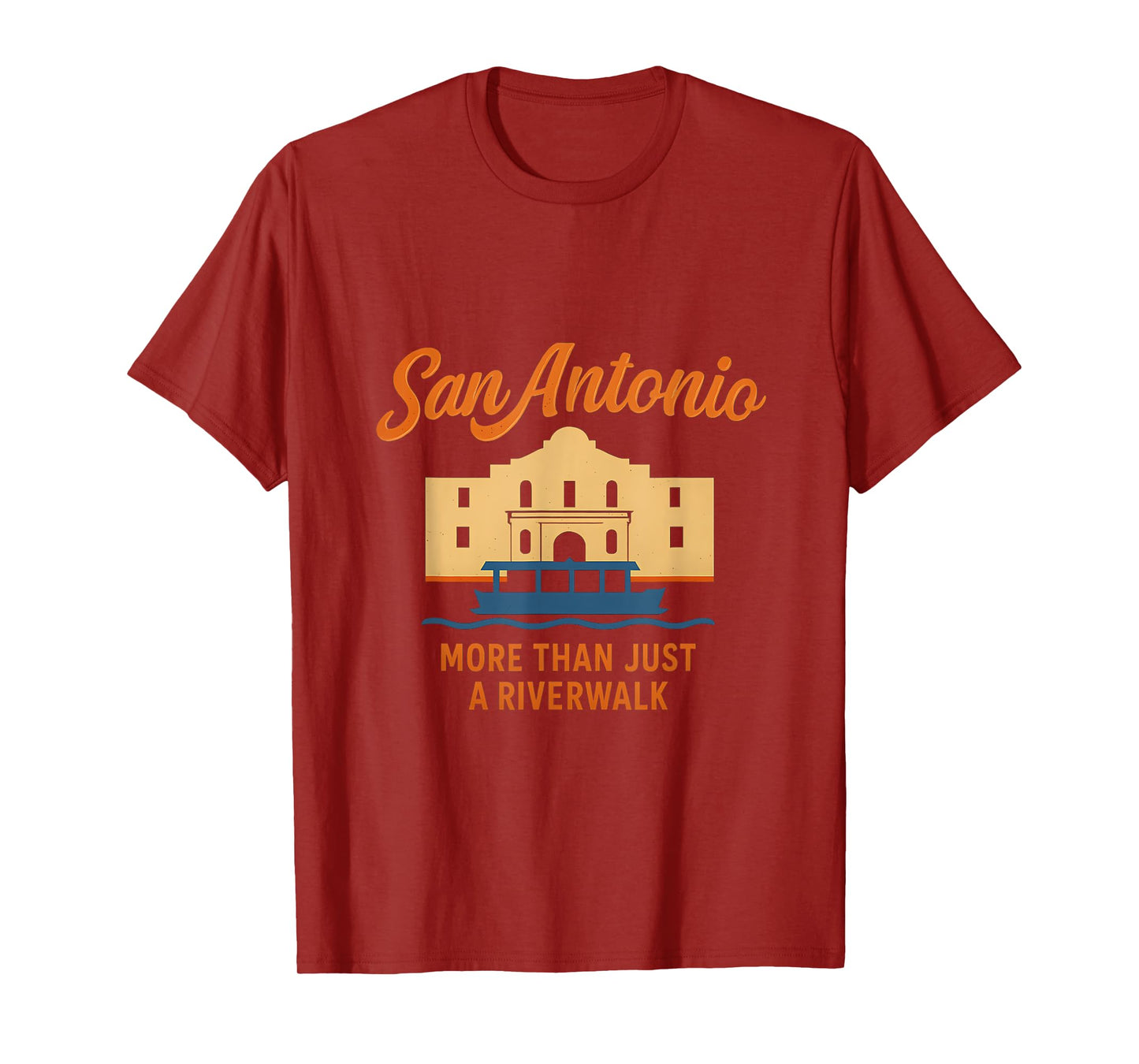 San Antonio City Pride Alamo Riverwalk Graphic T-Shirt