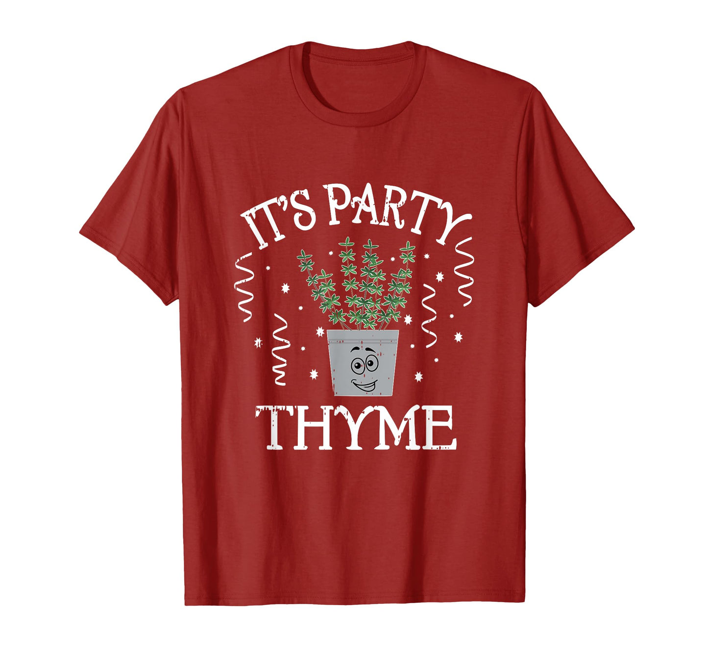 It's Party Thyme Herb Plant Cute Funny Joke Outfit Gift Idea T-Shirt