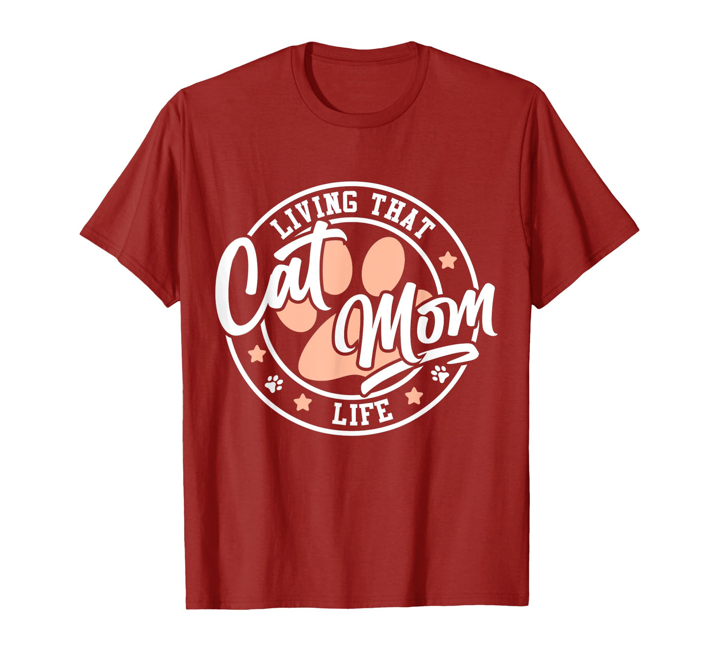 Women Cat Mom Cat Lover Cute Mother's Day Mama I Love My Cat T-Shirt