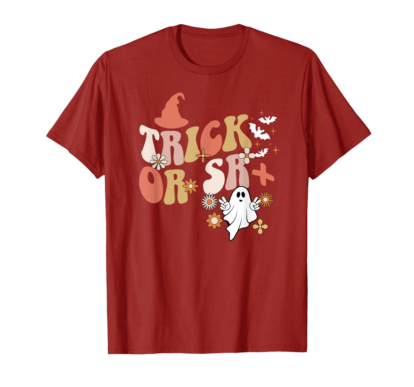 Trick Or SR+ Spooky ABA Therapist Halloween ABA Therapy T-Shirt