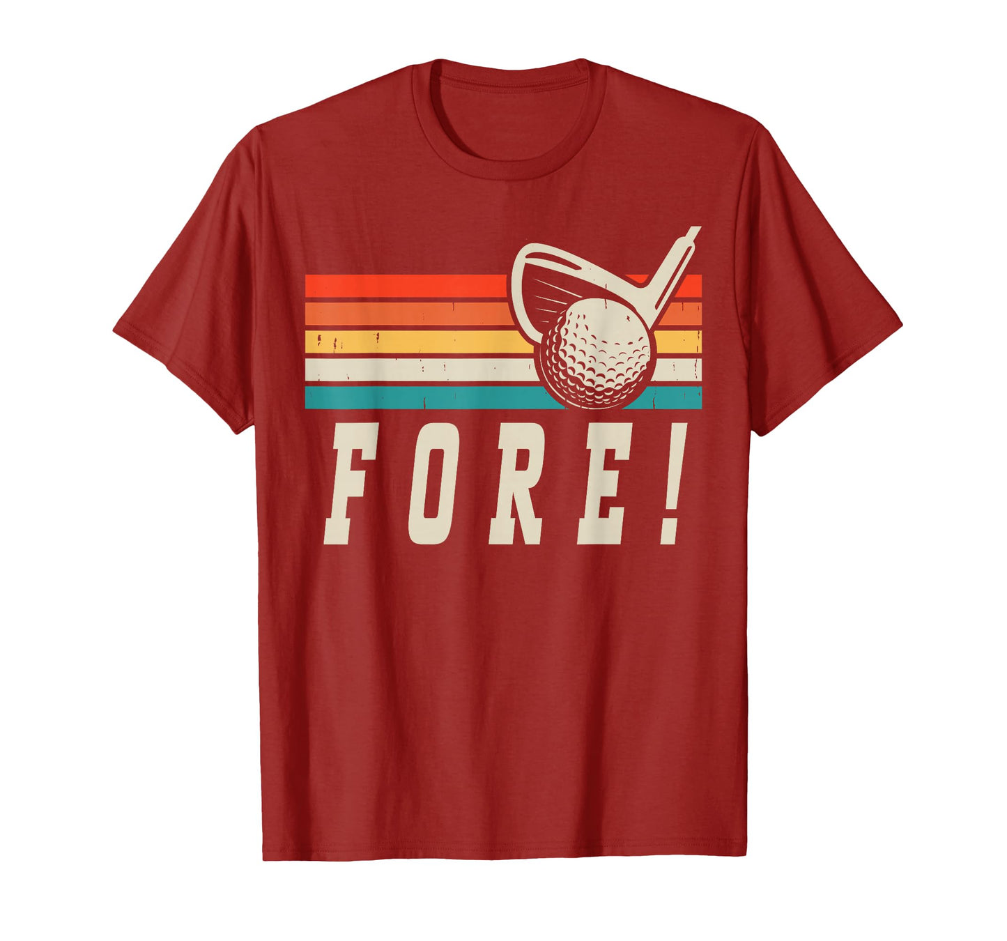 Fore 4th Golf Birthday Party T-Shirt