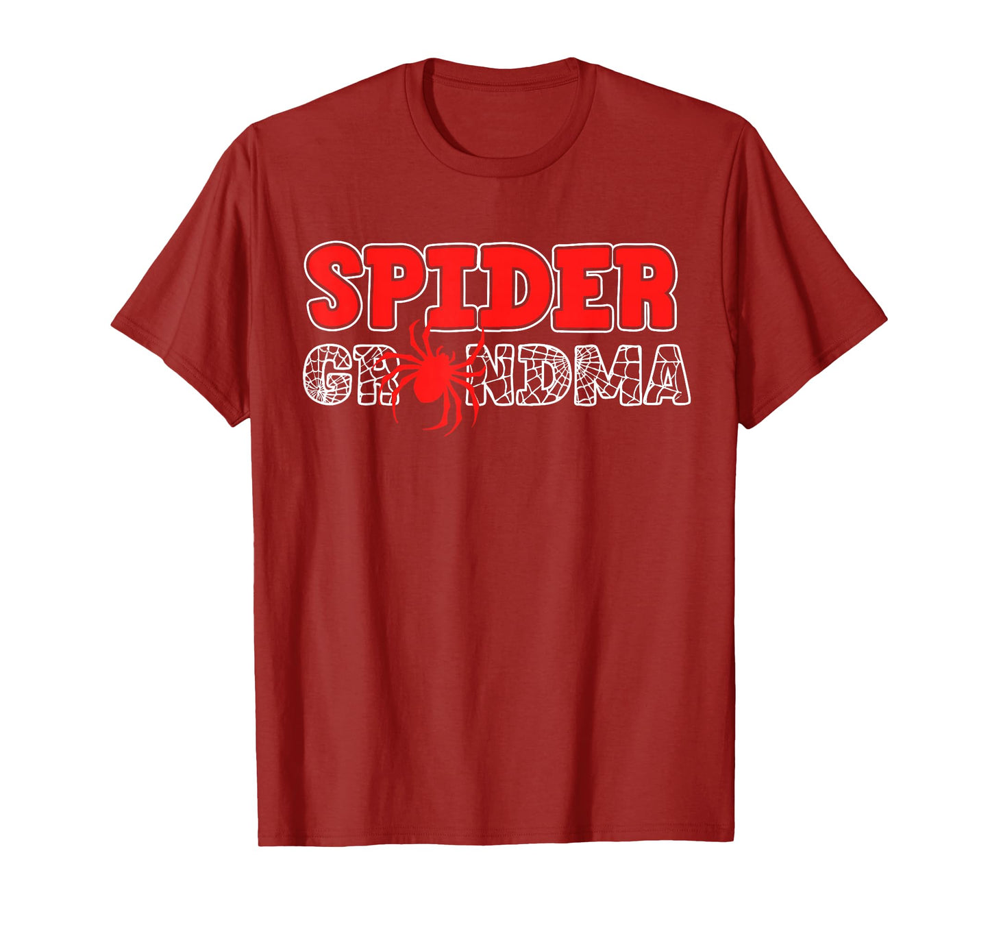 Spider Grandma Spidey Birthday Matching Family Christmas T-Shirt