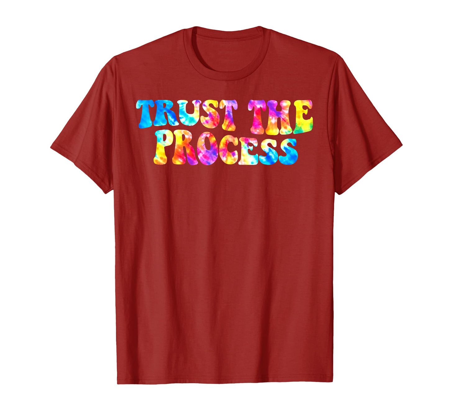 Gym Trust The Process Motivational Quote Workout T-Shirt