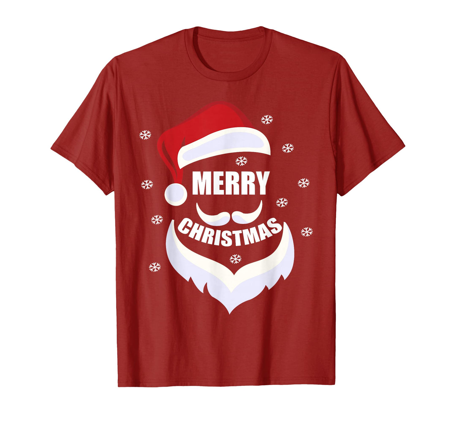 Merry Christmas -Fun Santa Claus Father Xmas Boy Girl Gift T-Shirt