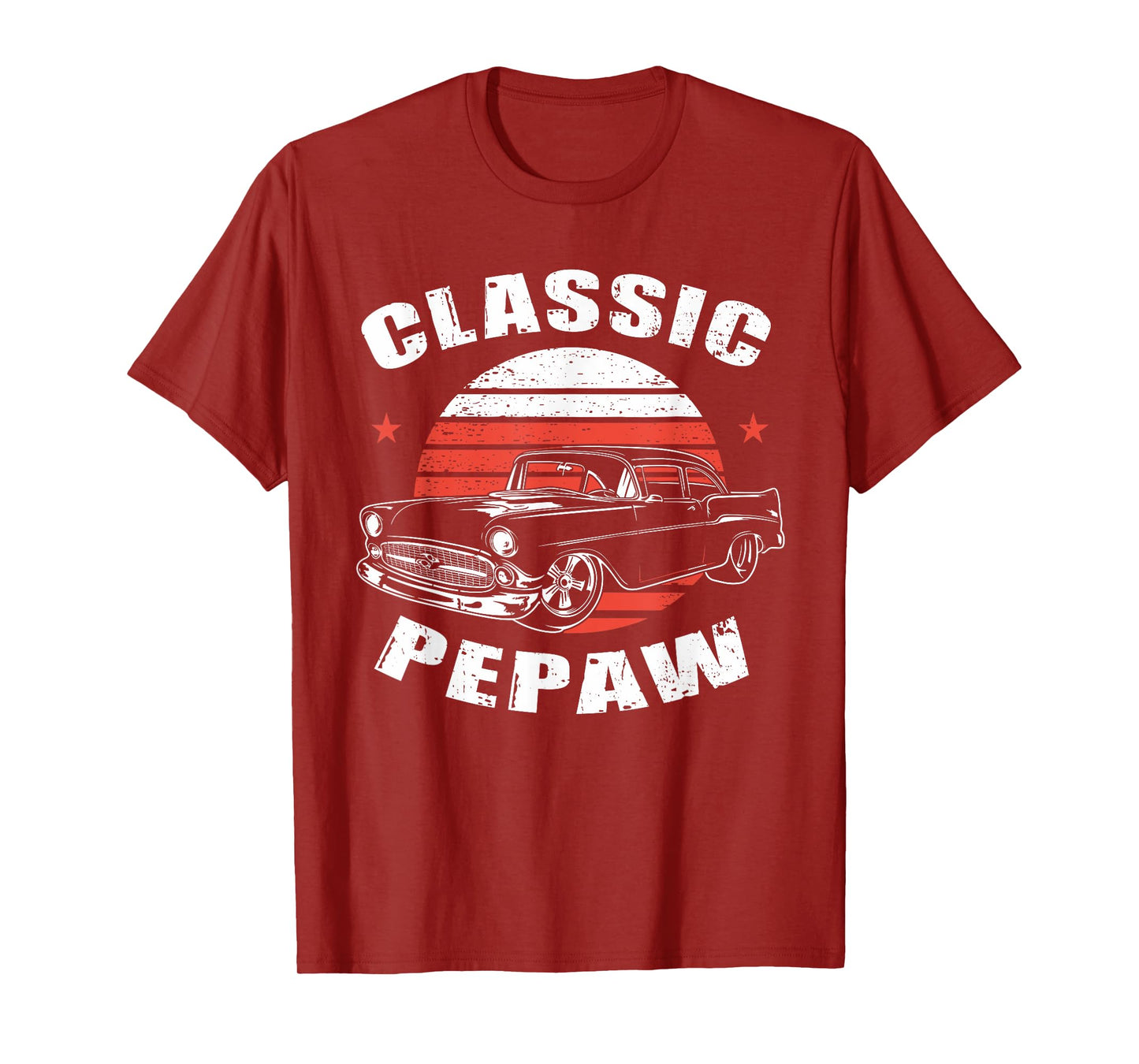 Pepaw Vintage Retro Classic Funny Car Lover Enthusiast T-Shirt