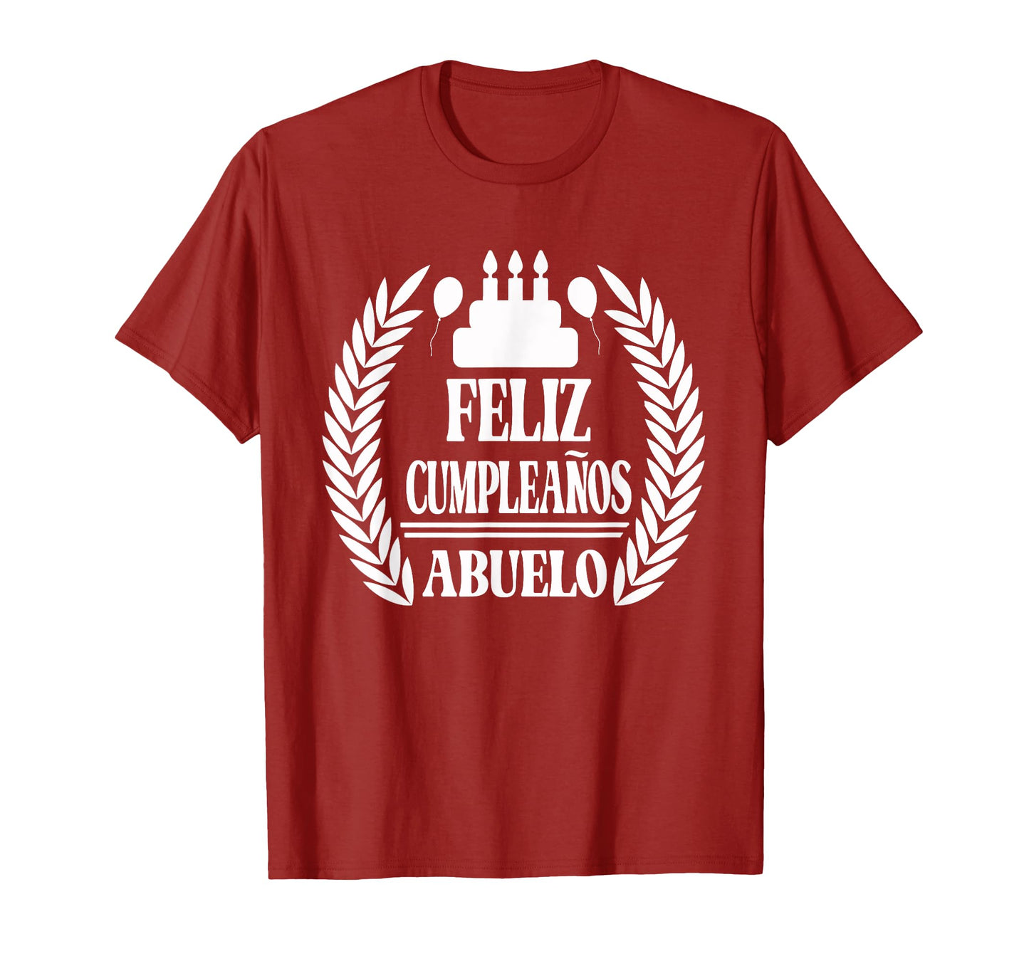 Feliz Cumpleanos Abuelo, Happy Birthday Grandfather, Spanish T-Shirt