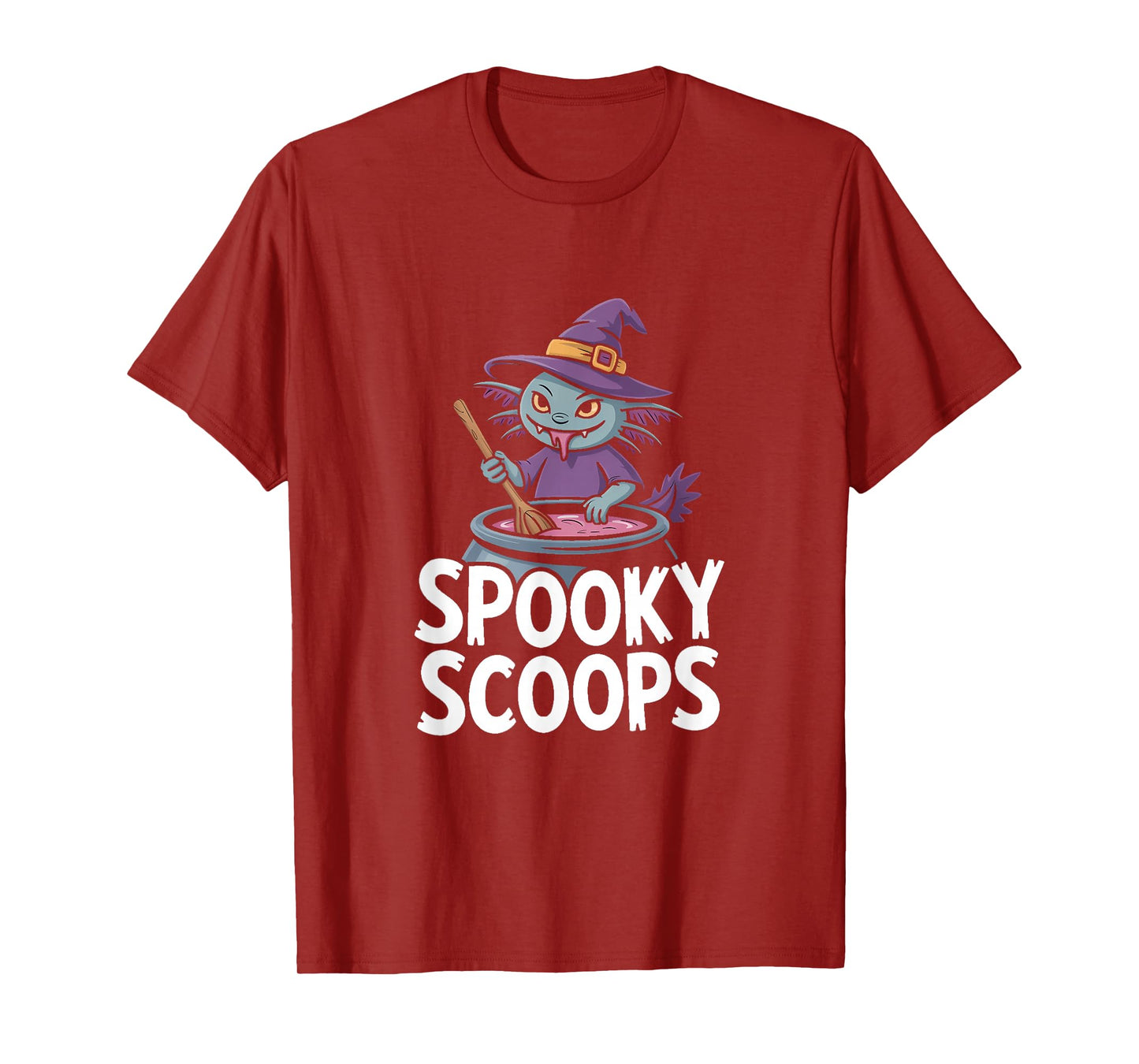 Spooky Scoops Axolotl Ice T-Shirt