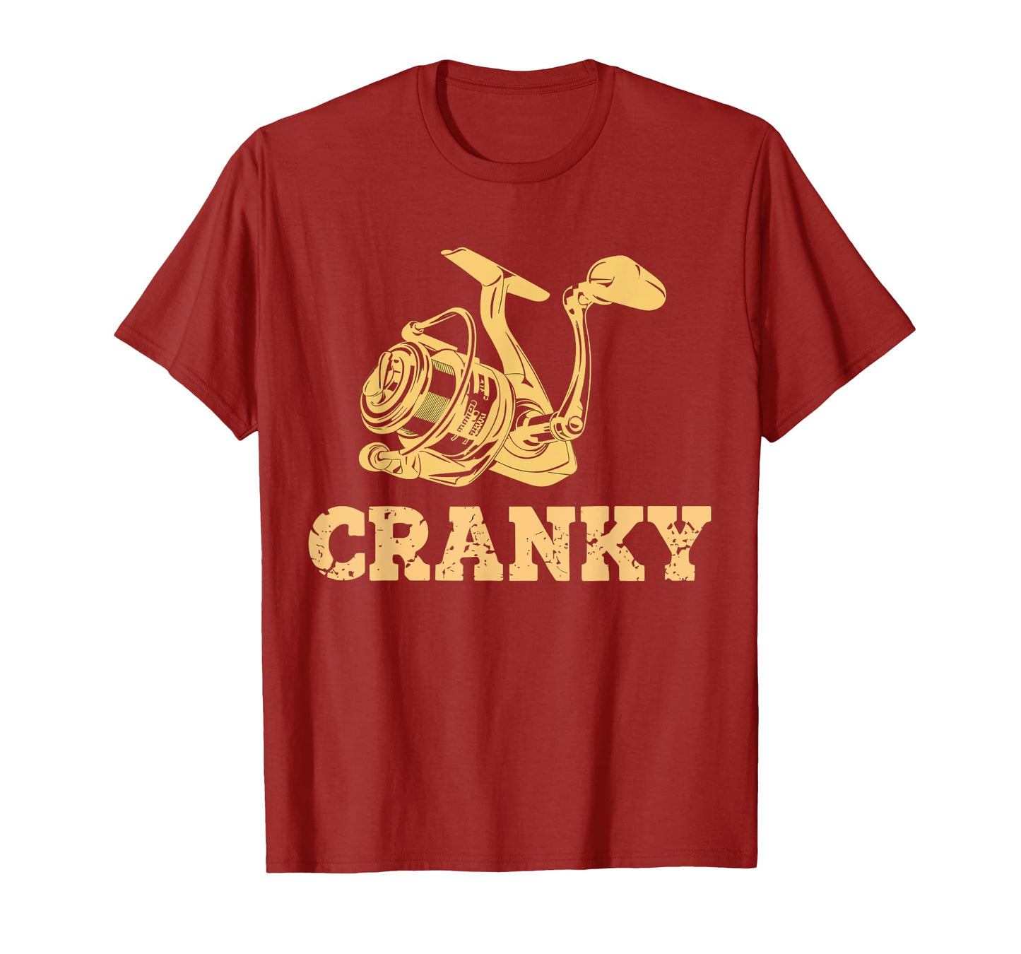 Humor Cranky Fishing Lovers present Idea For Men Women Boys T-Shirt