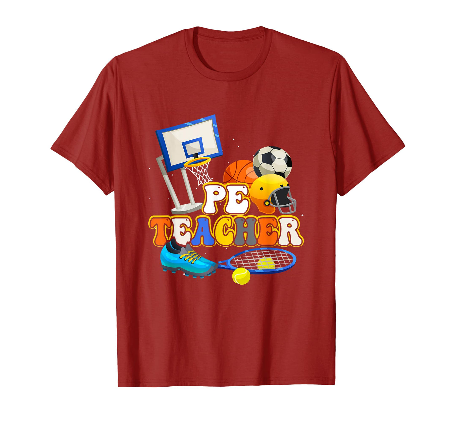 Pe Teacher Physical Educations Teacher Soccer Basketball T-Shirt