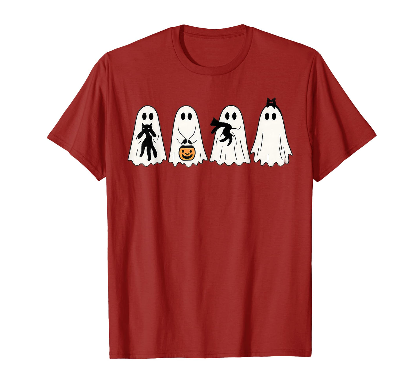 Cute Funny Wizard Cat Ghost Weird Kitten Cat Meme Halloween T-Shirt