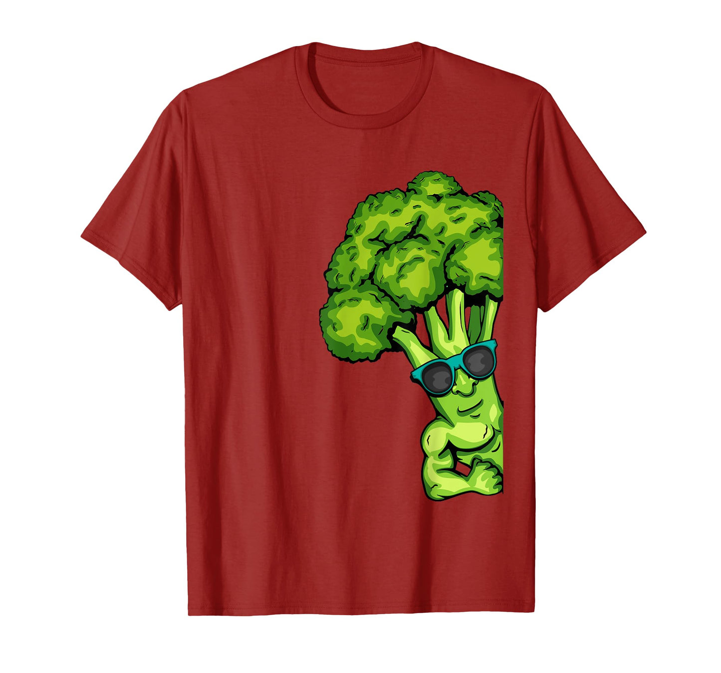 Broccoli Lover Healthy Vegetables Gym Fitness Bodybuilding T-Shirt