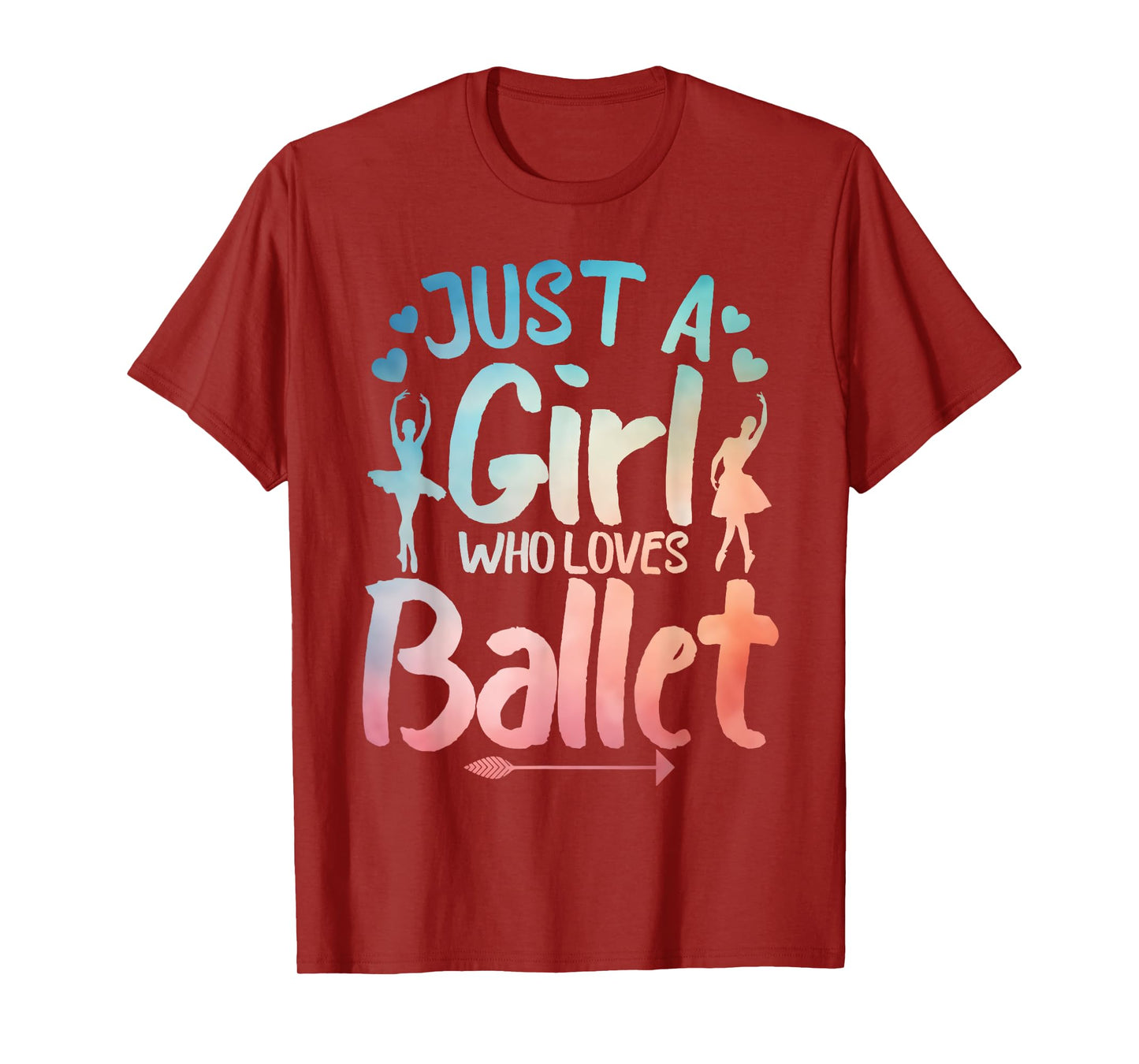 Funny Ballerina Design For Girls Women Ballet Dance Lovers T-Shirt