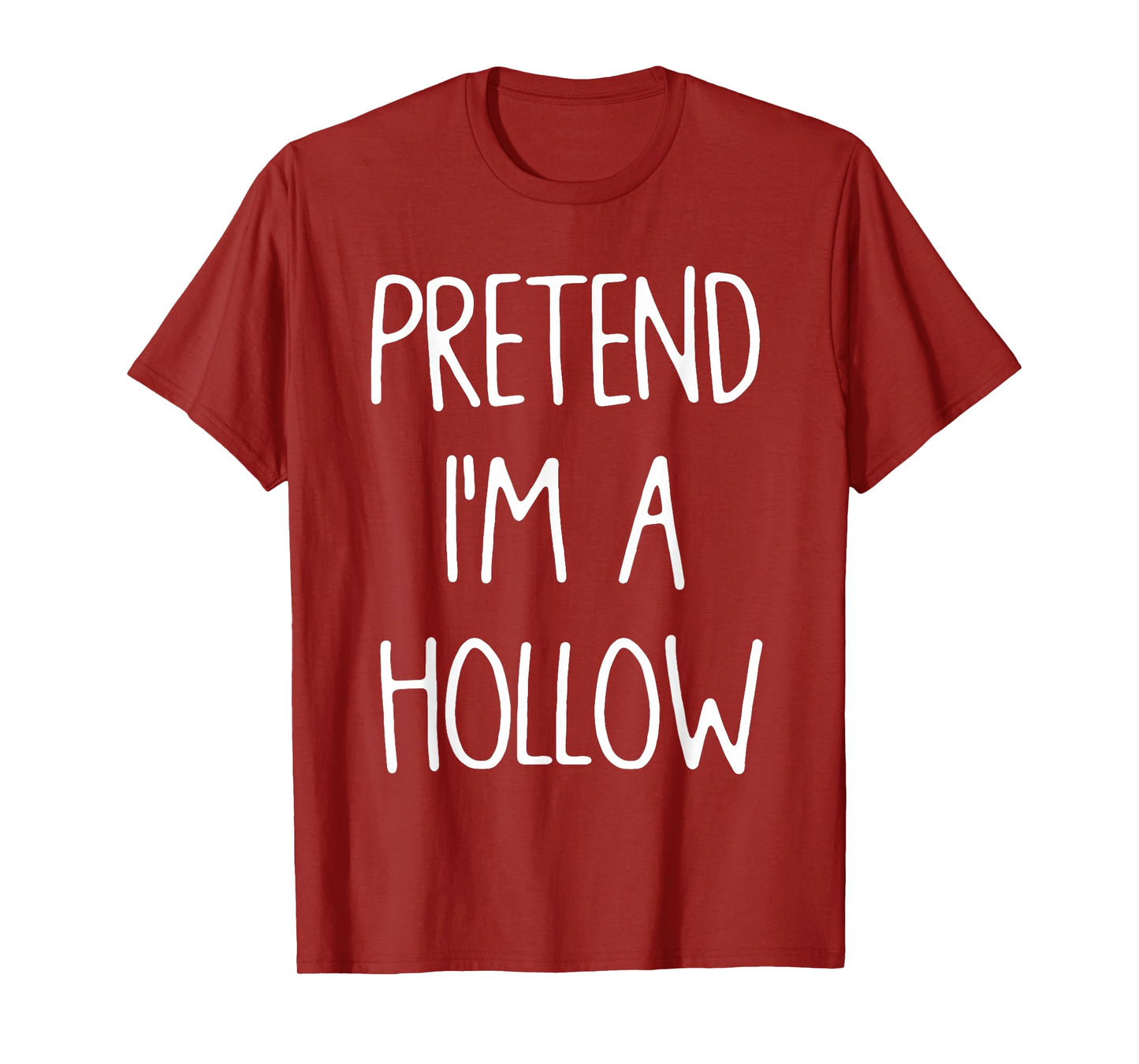 Lazy Ghost Nerd Anime Lover Halloween Pretend I'm a Hollow T-Shirt