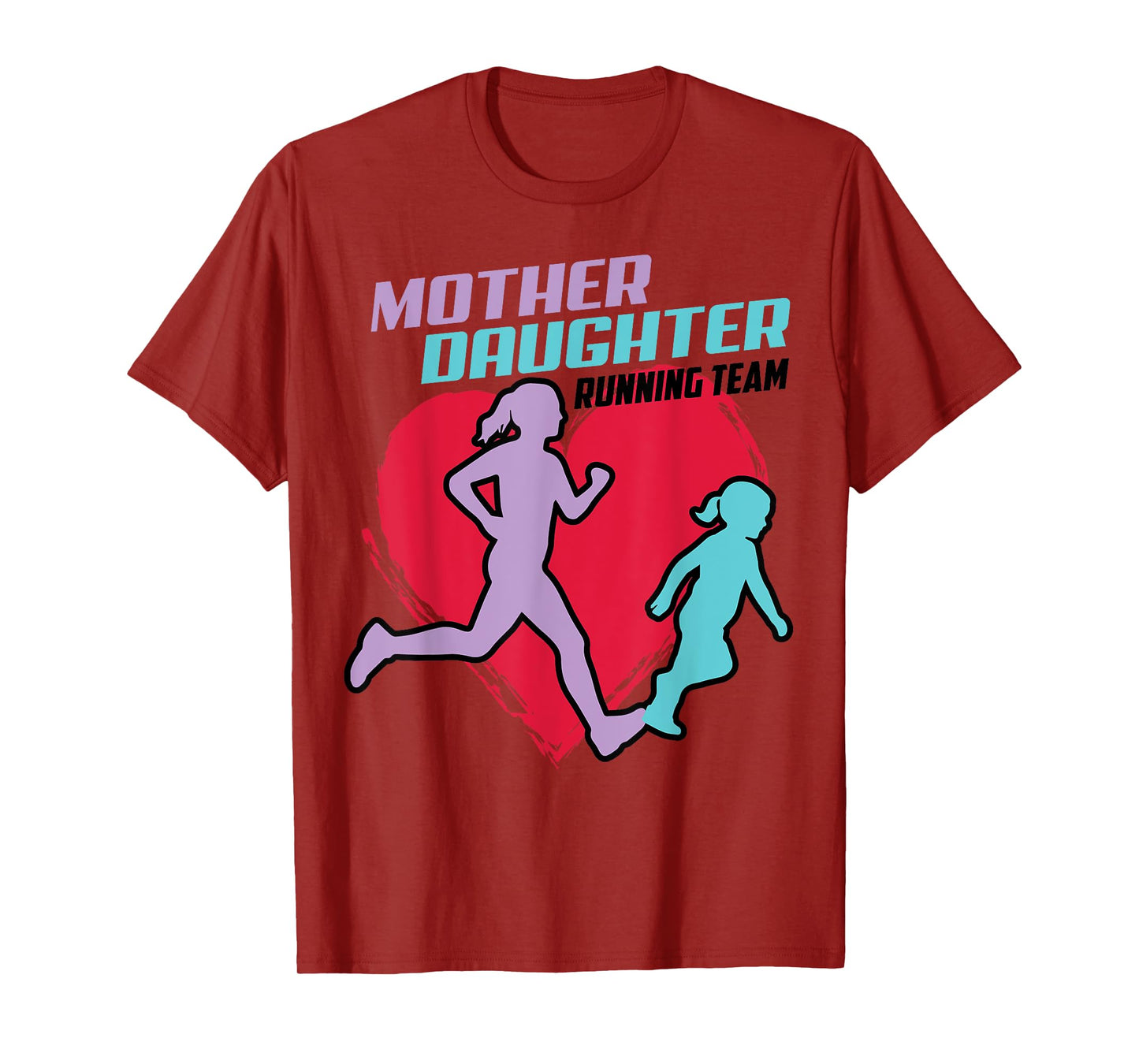 Cool Mother Daughter Running Team | Funny Runner Tandem Gift T-Shirt