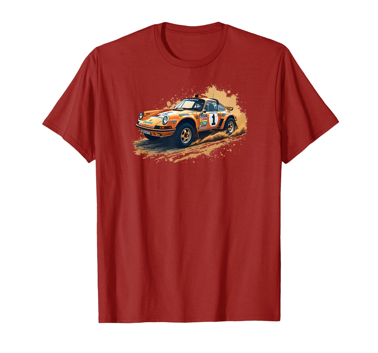 911 Safari Baja Dakar Offroad vintage track turbo auto car T-Shirt
