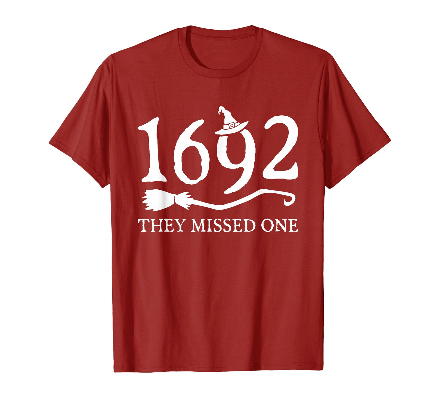 1692 They Missed One Halloween Funny Witchy Salem Cool T-Shirt
