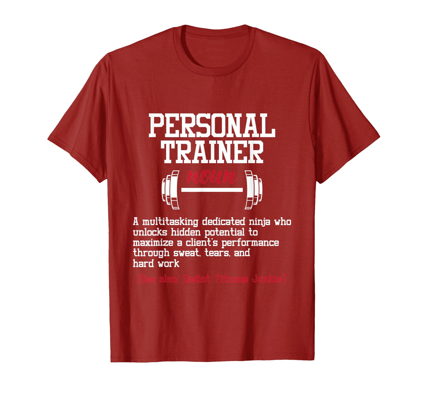 Personal Trainer - Health Fitness Wellness Gym Coach Workout T-Shirt