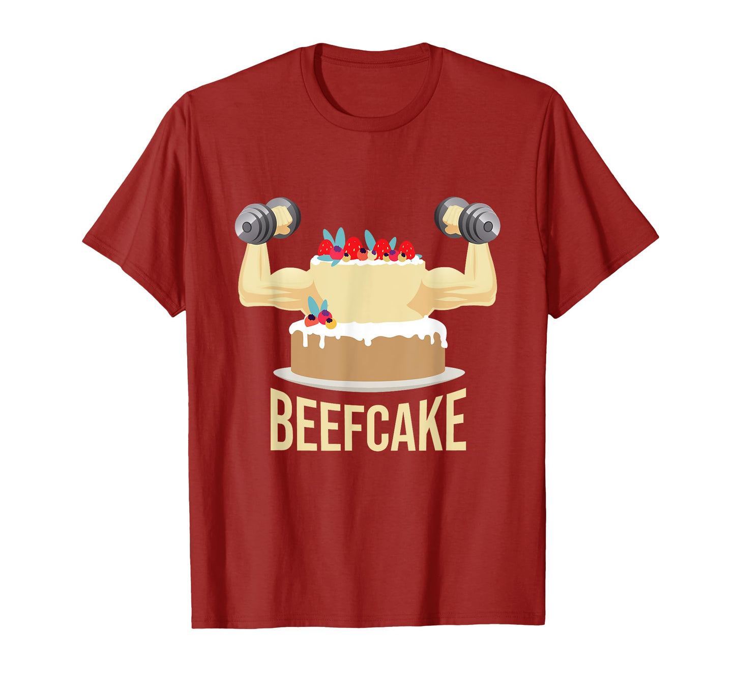Beefcake - Health Fitness Gym Coach Weightlifting Exercise T-Shirt