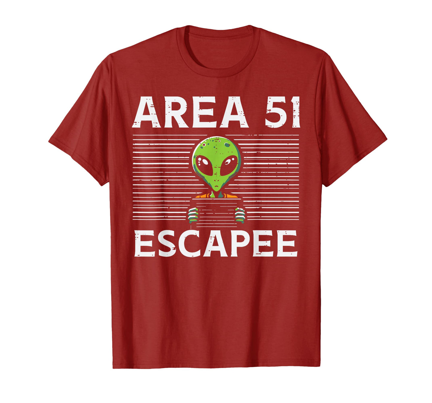 Alien Area 51 Escapee Funny Costume Ufo Men Boys Kids Women T-Shirt
