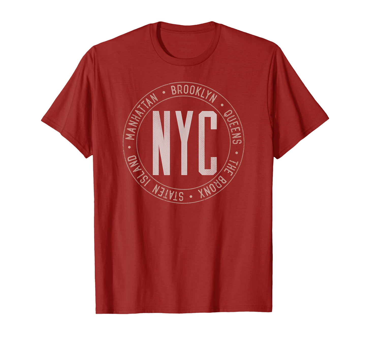 New York Boroughs Five Boroughs NYC Lovers and Residents T-Shirt