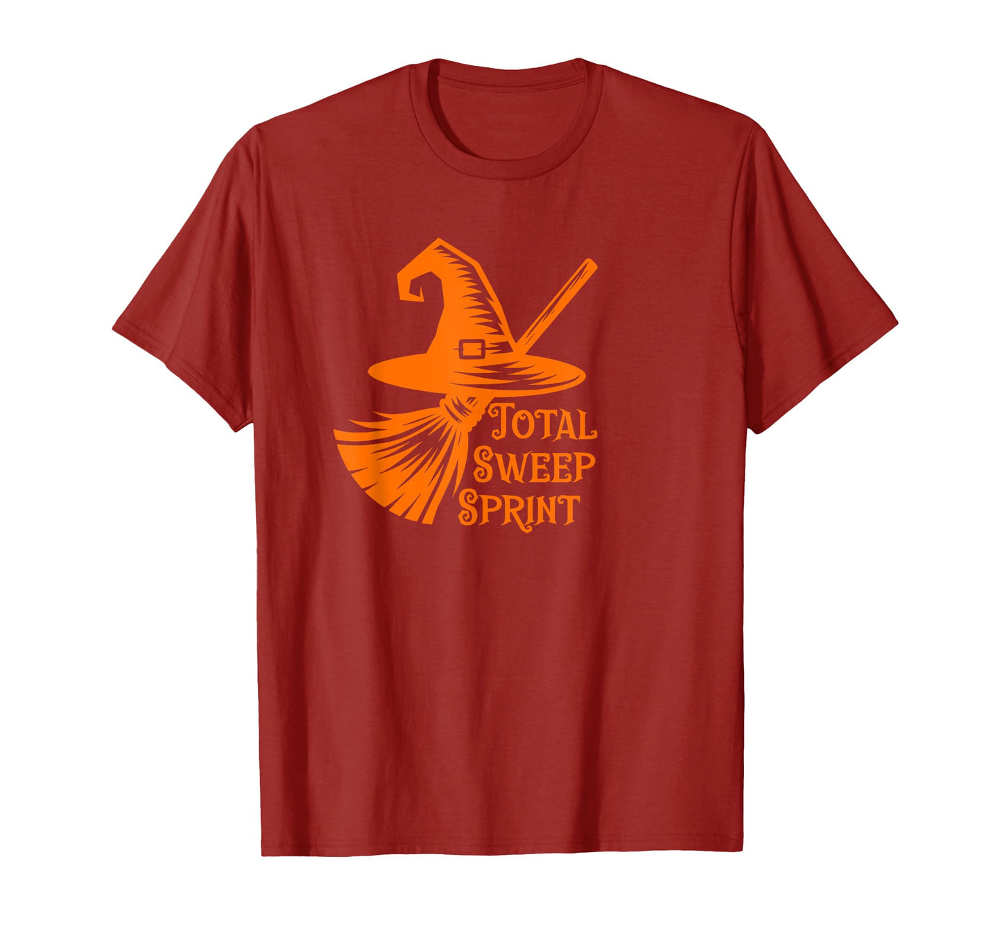 Halloween Witch Broom Total Sweep Sprint T-Shirt