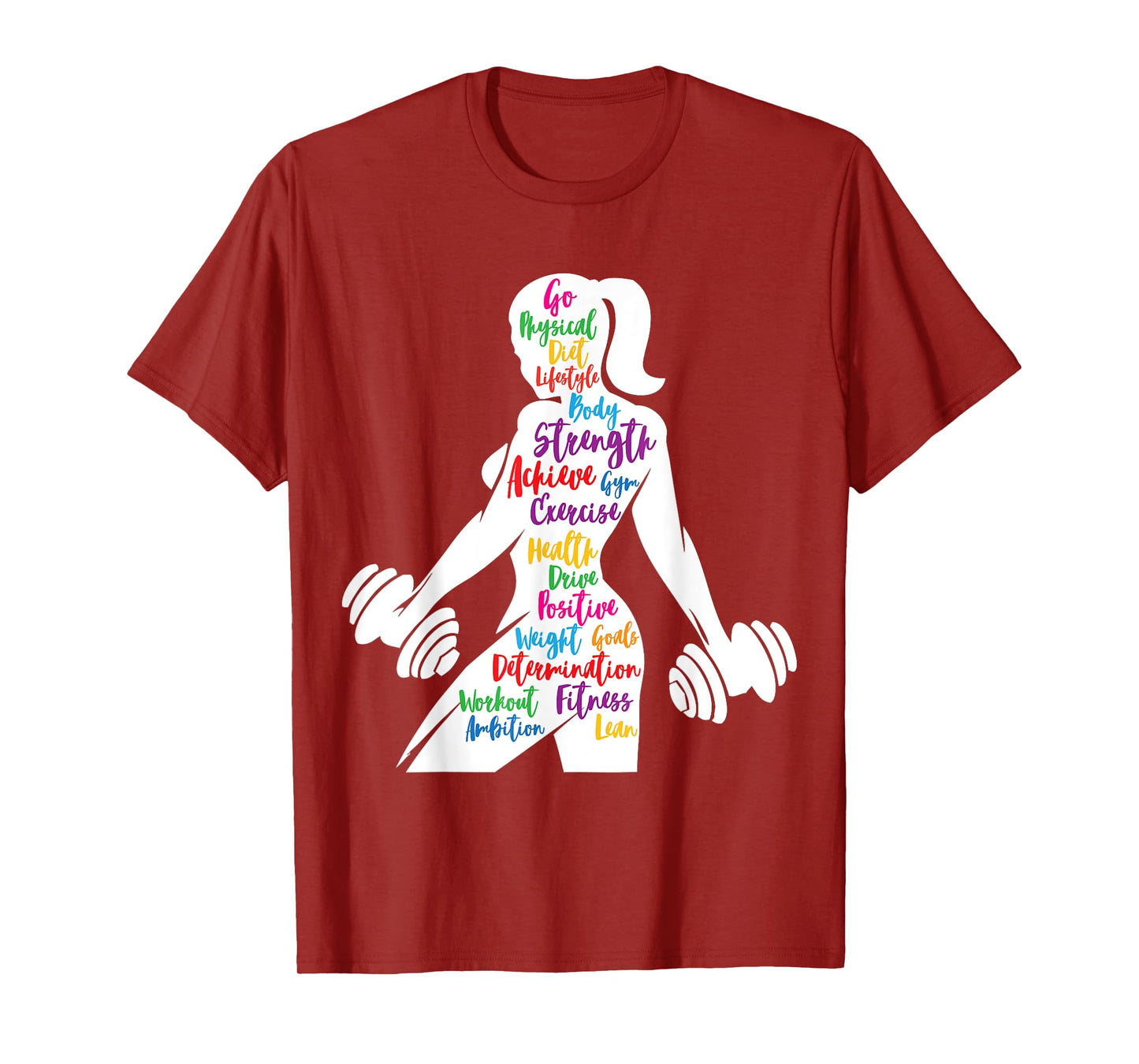 Women Gym Motivation Workout Motivational Fitness Lover Gift T-Shirt