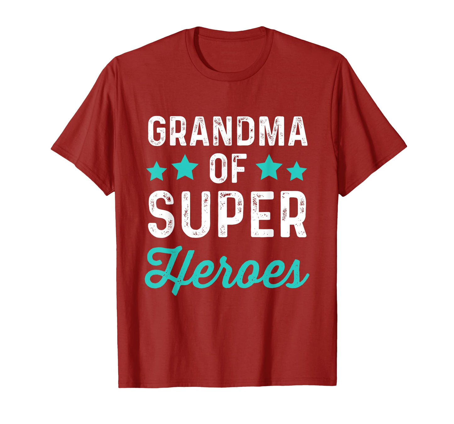 Grandma Super Heroes | Funny Superhero Grandmother Shirt T-Shirt